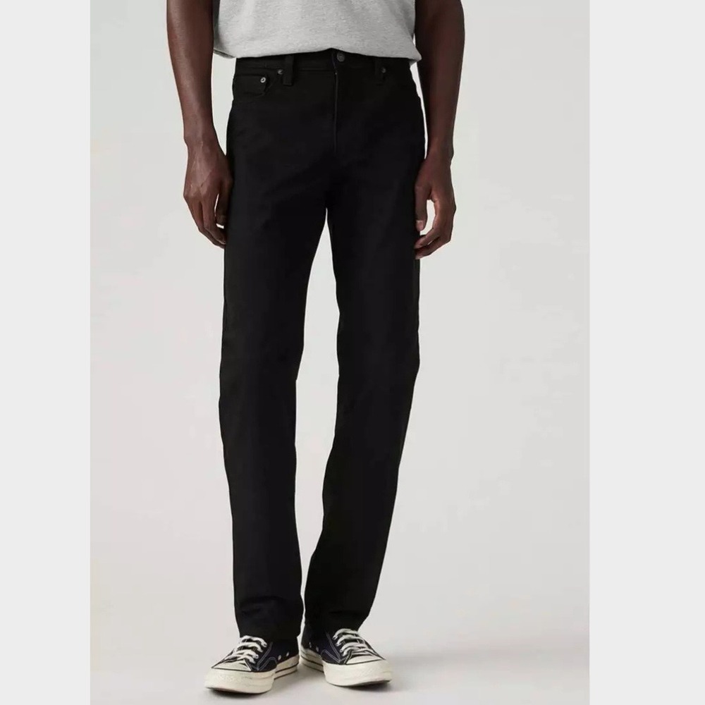 Levis 511 Slim Fit Jeans Men 38x34 Black Stretch Denim Minimalist Streetwear